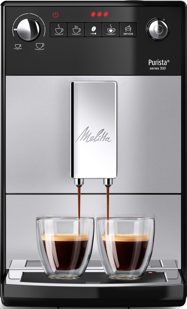 Melitta Purista, ezüst Automata kávéfőző