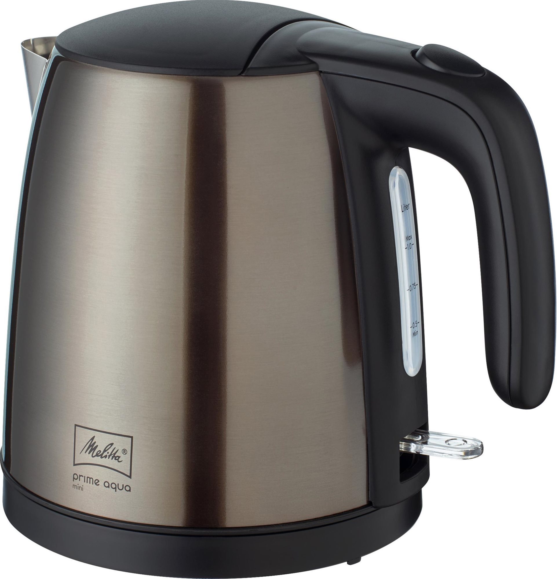 Melitta Prime Aqua Mini Metalická  1018-06 Sivá Rýchlovarná kanvica