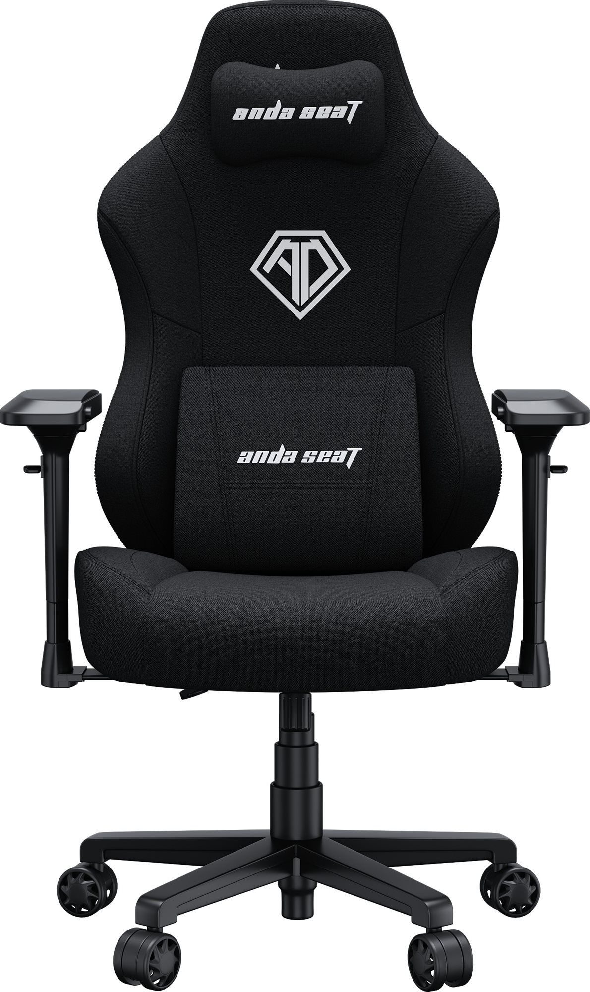 Anda Seat Phantom 3 Pro Premium Gaming Chair – L size Black Fabric...