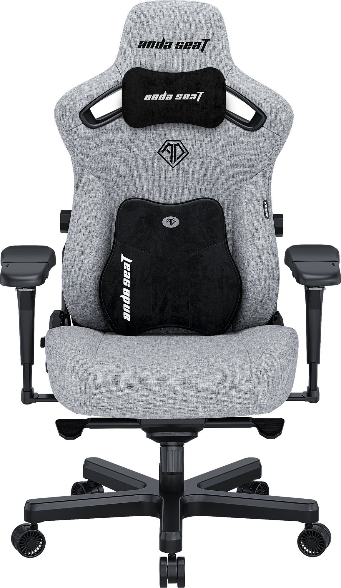 Anda Seat Kaiser 3 Pro Premium Gaming Chair - XL Größe Grey Fabric...