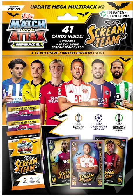 Topps Multipack kariet CHAMPIONS LEAGUE 2023/24 Update 2...