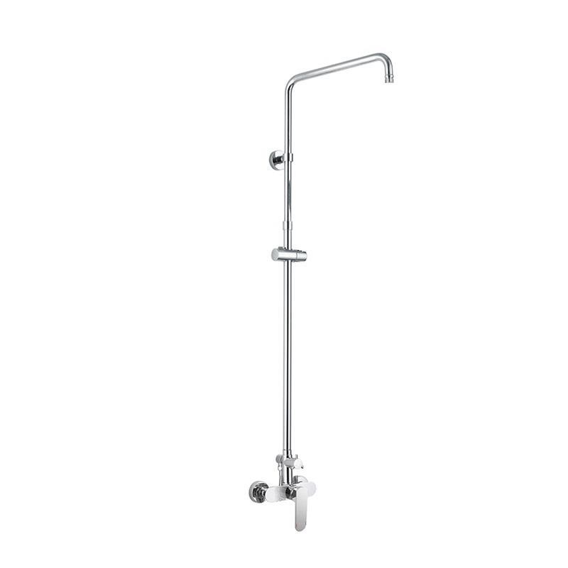 MEREO Nástenná sprchová batéria Mada 150 mm so sprchovou tyčou bez...
