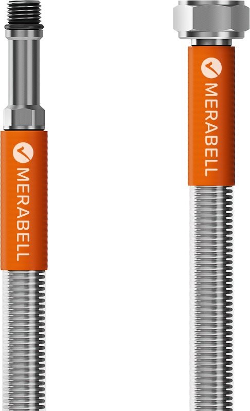 Merabell Aqua G3/8"-M10x, menethez, 35 cm Bekötőcső