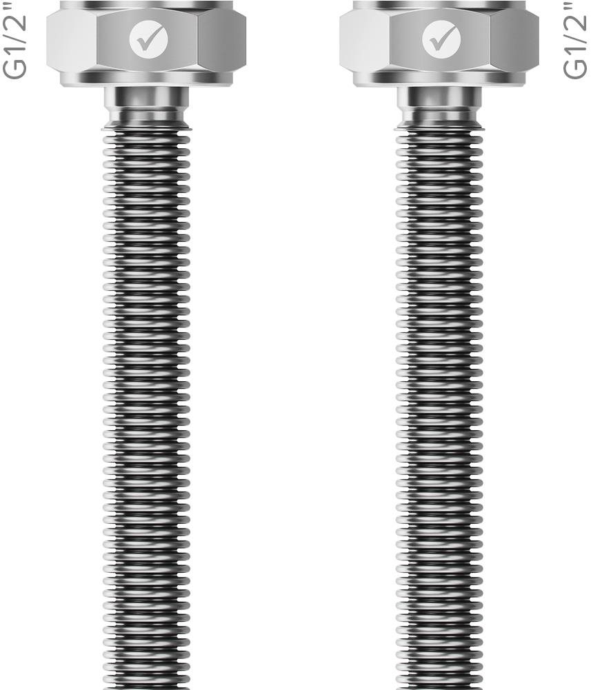 MERABELL Aqua Classic G1/2” – G1/2”, 80cm Bekötőcső