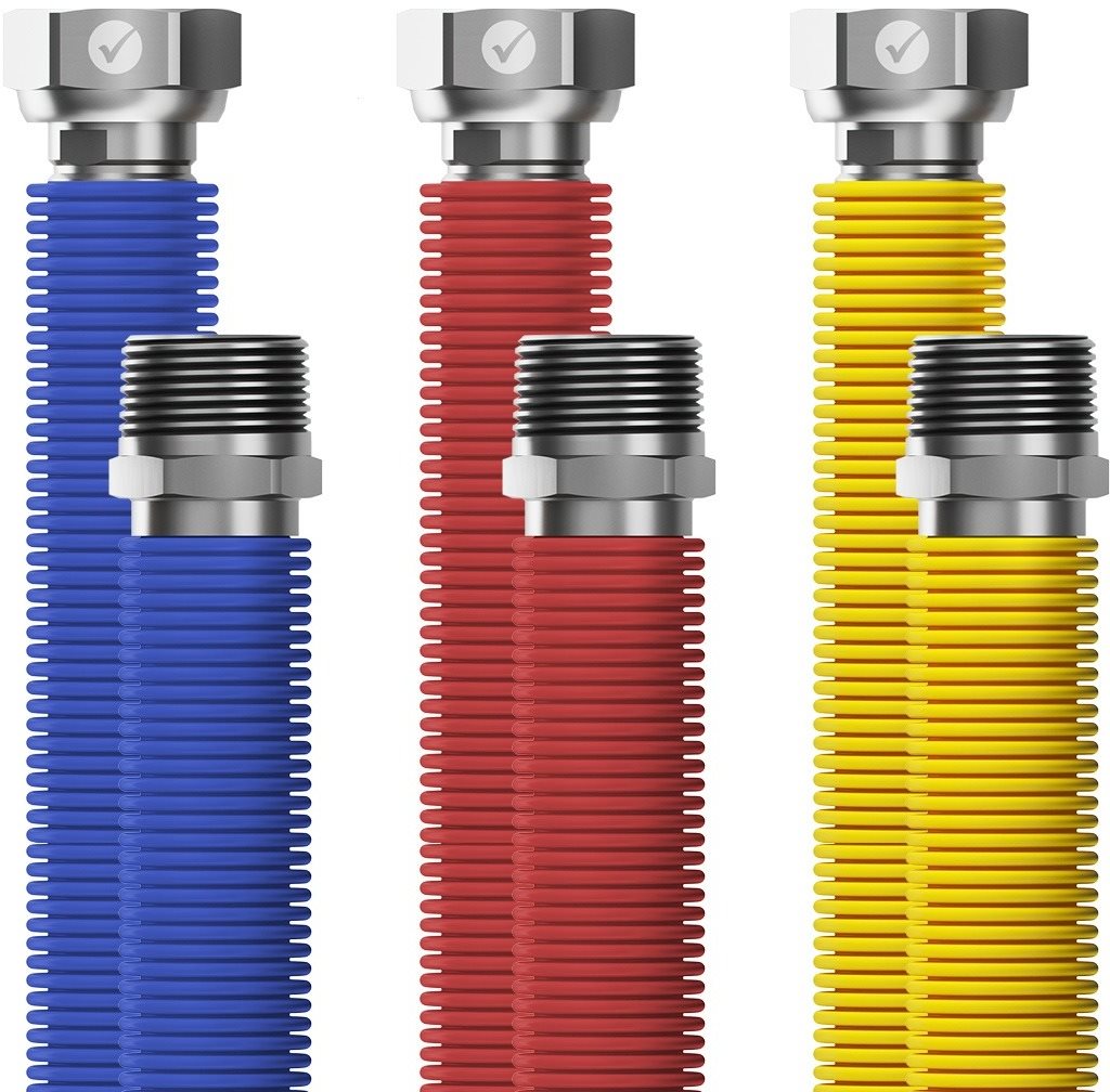 MERABELL Flexi R3/4" – G3/4" 30 – 60 cm – 3 ks hadica (modrá,...