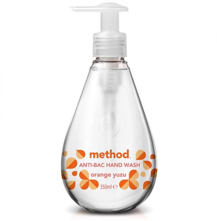 METHOD Antibakteriální mýdlo na ruce, 350 ml - Orange Yuzu Tekuté...