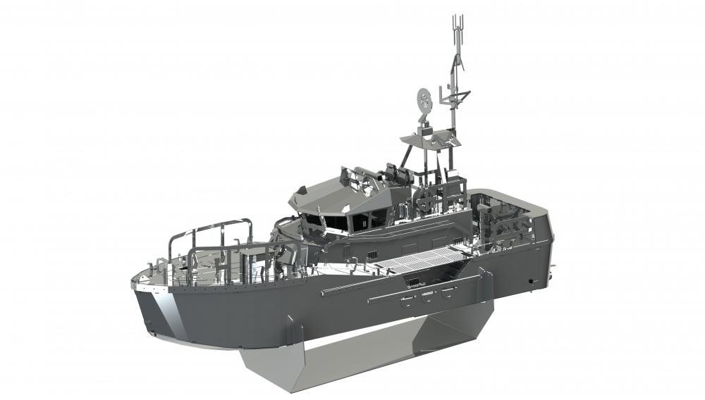 Metal Time Luxusní ocelová stavebnice Guardian of the Coasts 3D...