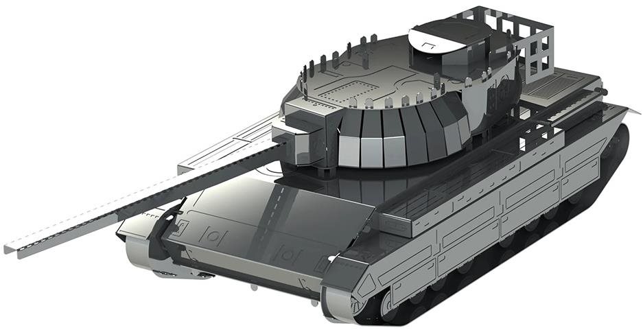 Metal Time Luxusná oceľová stavebnica tank Conqueror FV214 Stavebnica