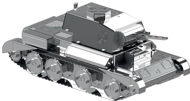 Metal Time Luxusná oceľová stavebnica tank Cruiser Mk III Stavebnica