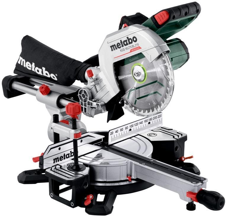 Metabo Aku pokosová pila KGS 18 LTX BL 216 18V 1x4Ah Pokosová pila