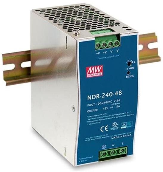 Mean Well NDR-240-48 Napájací zdroj