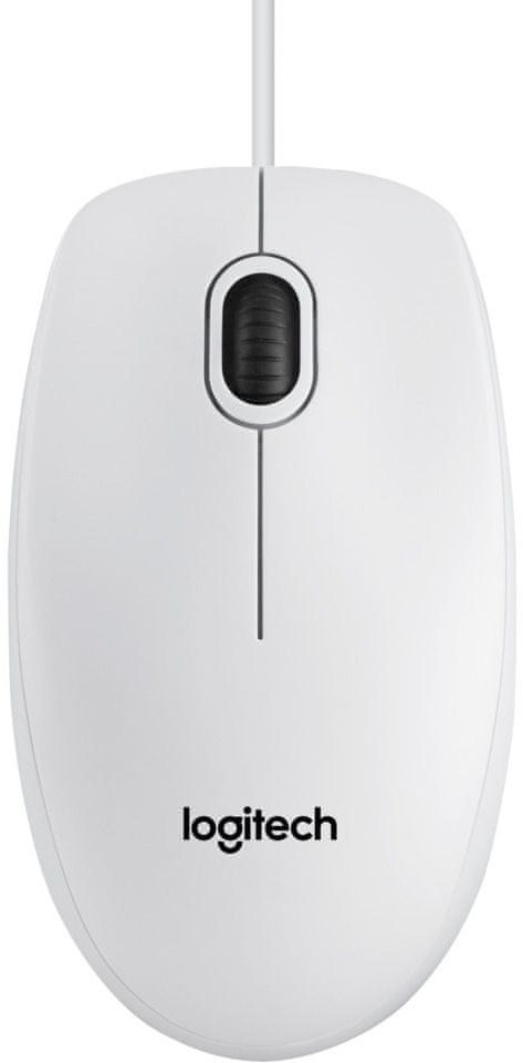 Logitech B100 Optical USB Mouse white Mouse