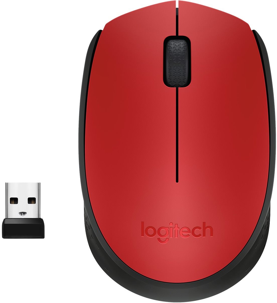 Logitech Wireless Mouse M171 red Mouse