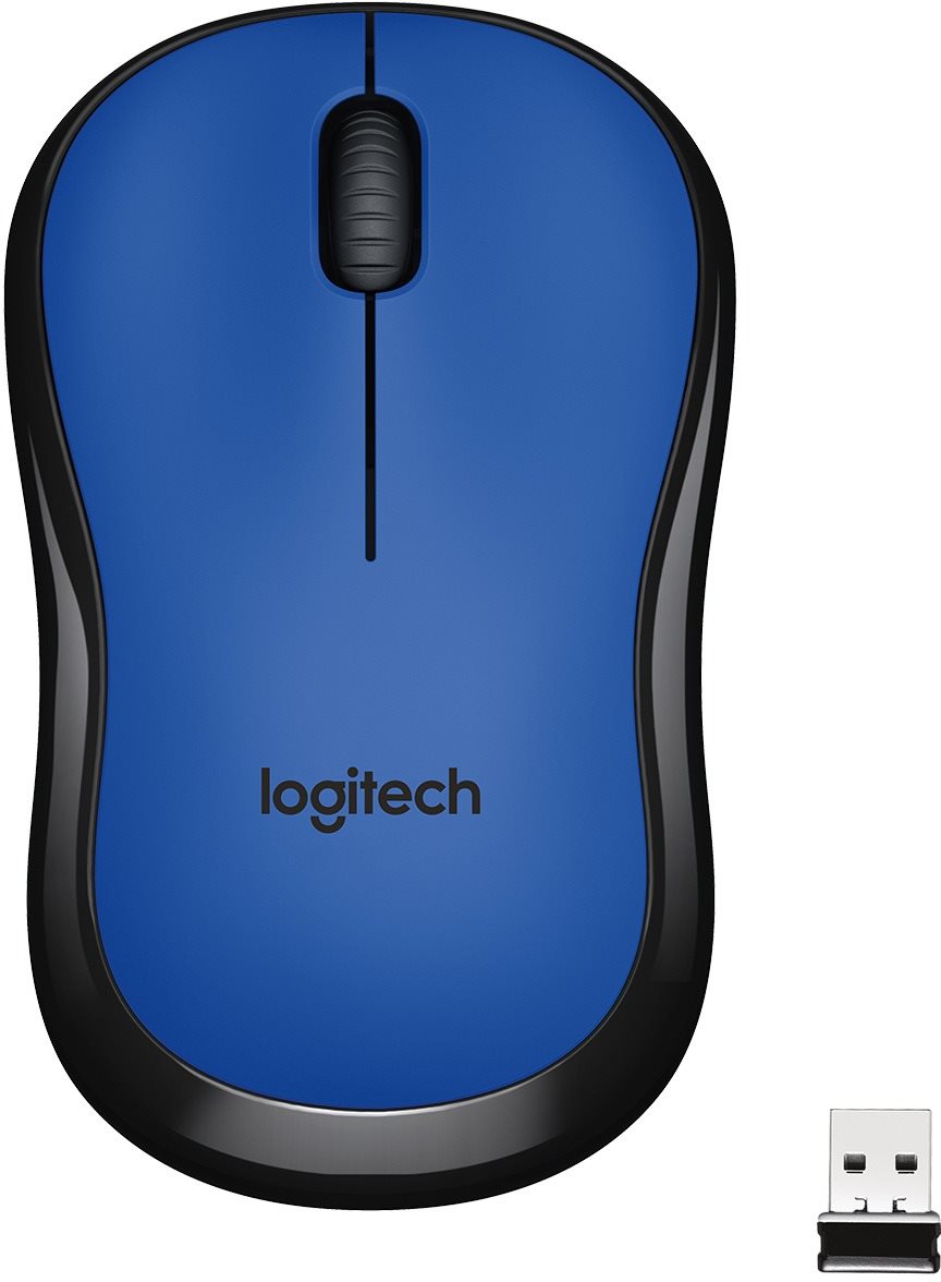 Logitech M220 Wireless Mouse Silent, blue Mouse