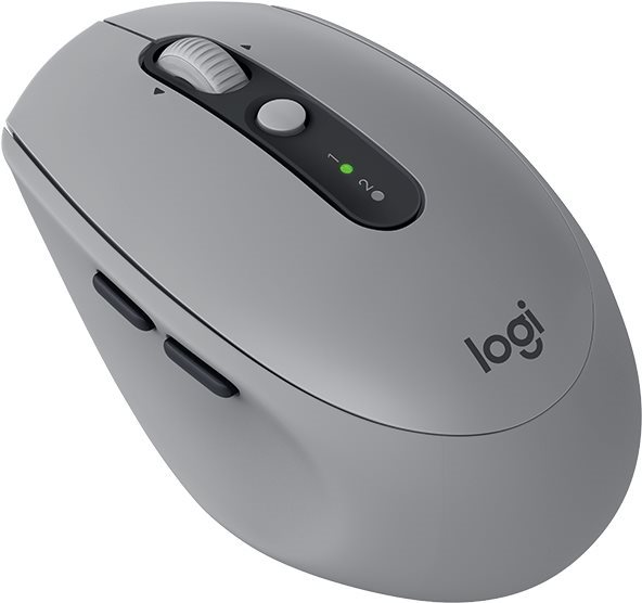 Logitech Wireless Mouse Silent M590 gris Souris