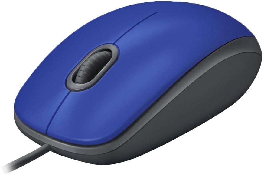 Logitech M110 Silent Blue Mouse