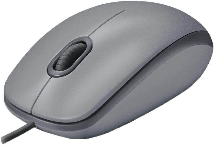 Logitech M110 Silent Mid Grey Mouse