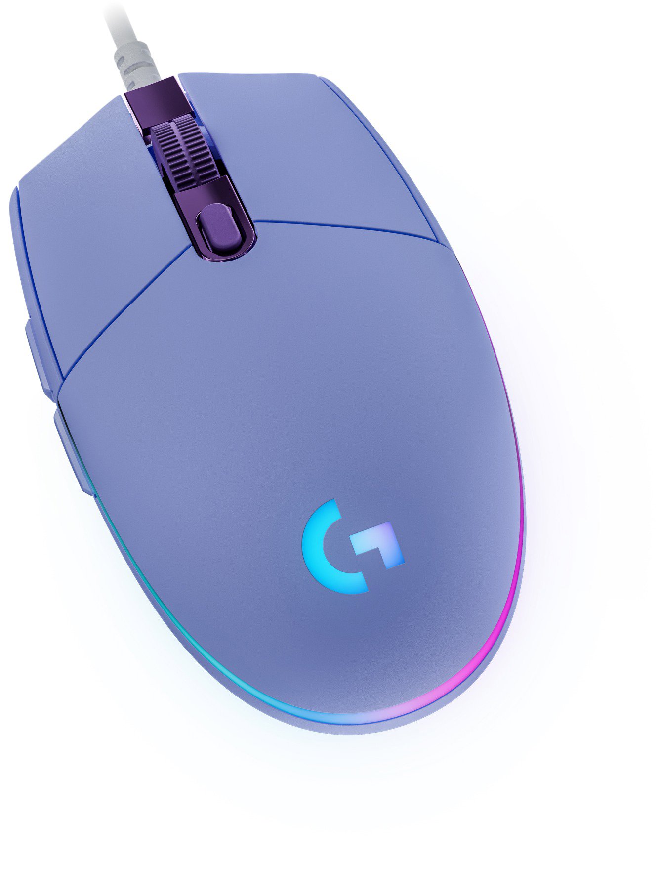 Logitech G203 LIGHTSYNC, Lilac Gaming Mouse
