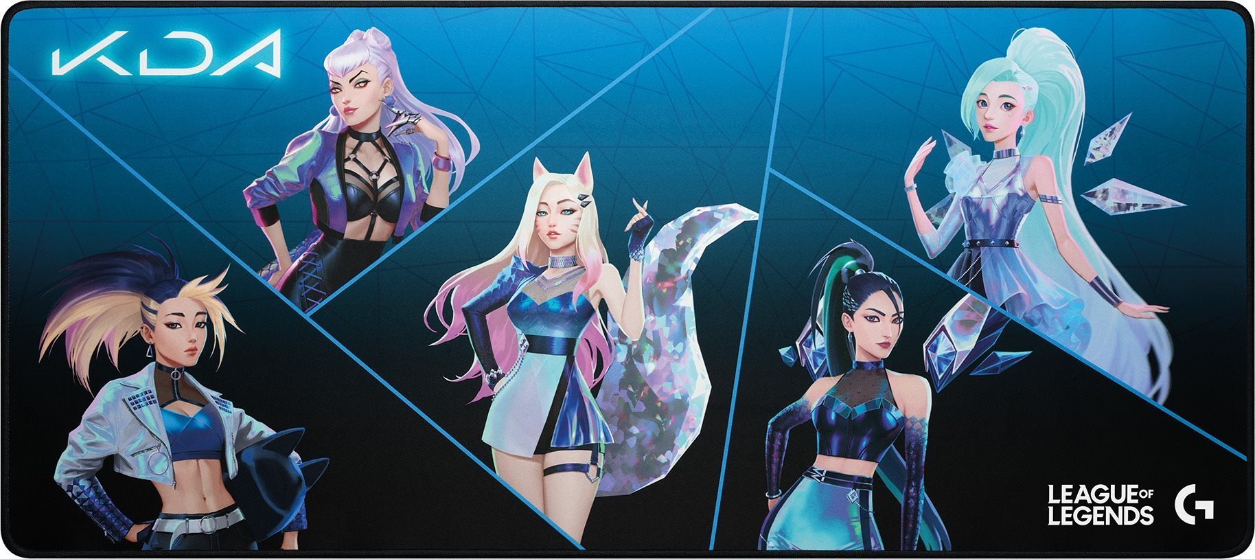 Logitech G840 XL Gaming Mousepad K/DA Edition Mouse Pad