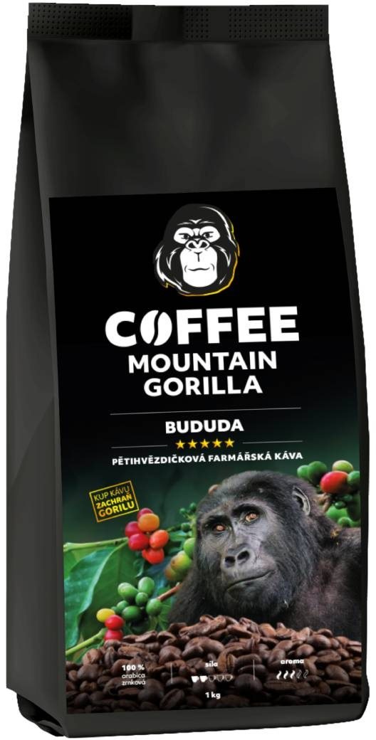 Mountain Gorilla Coffee Bududa, 1 kg Káva