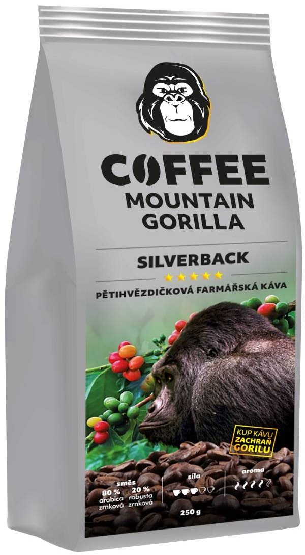 Mountain Gorilla Coffee Silverback, 250 g Káva