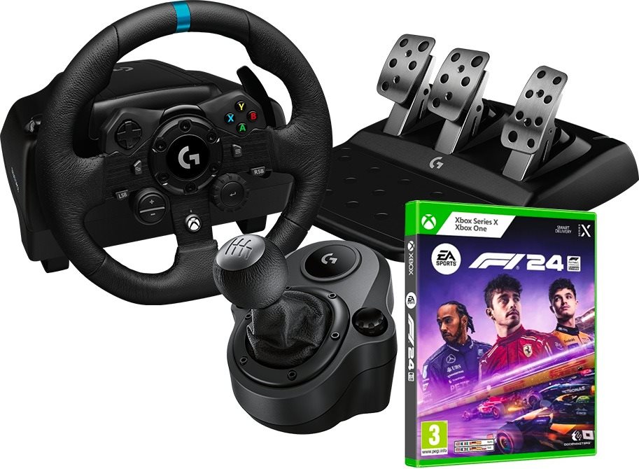 Logitech G923 Driving Force pre PC/Xbox Series/One + Driving Force...