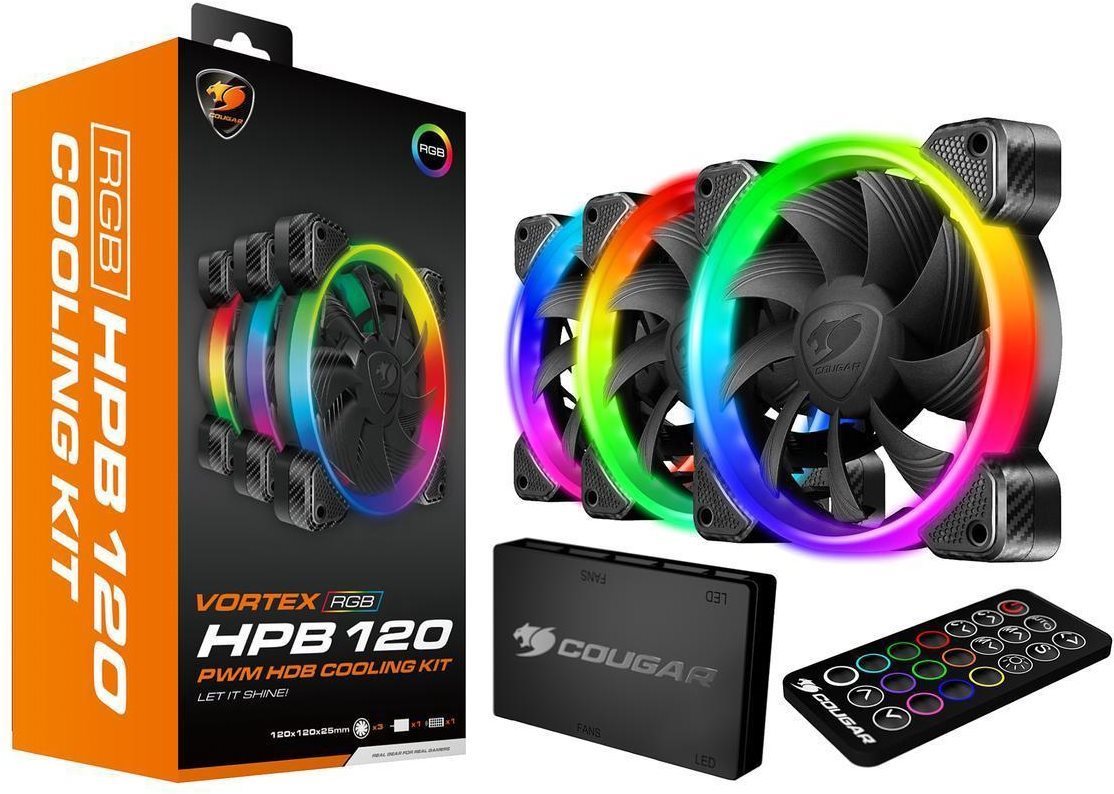 Cougar VORTEX HDB RGB COOLING KIT PC Fan