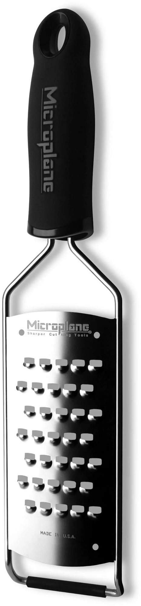 Microplane Gourmet durva reszelő fogantyúval, fekete színű Konyhai...