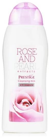 PRESTIGE Rose and Pearl Čistiace pleťové mlieko s výťažkami z Perly...