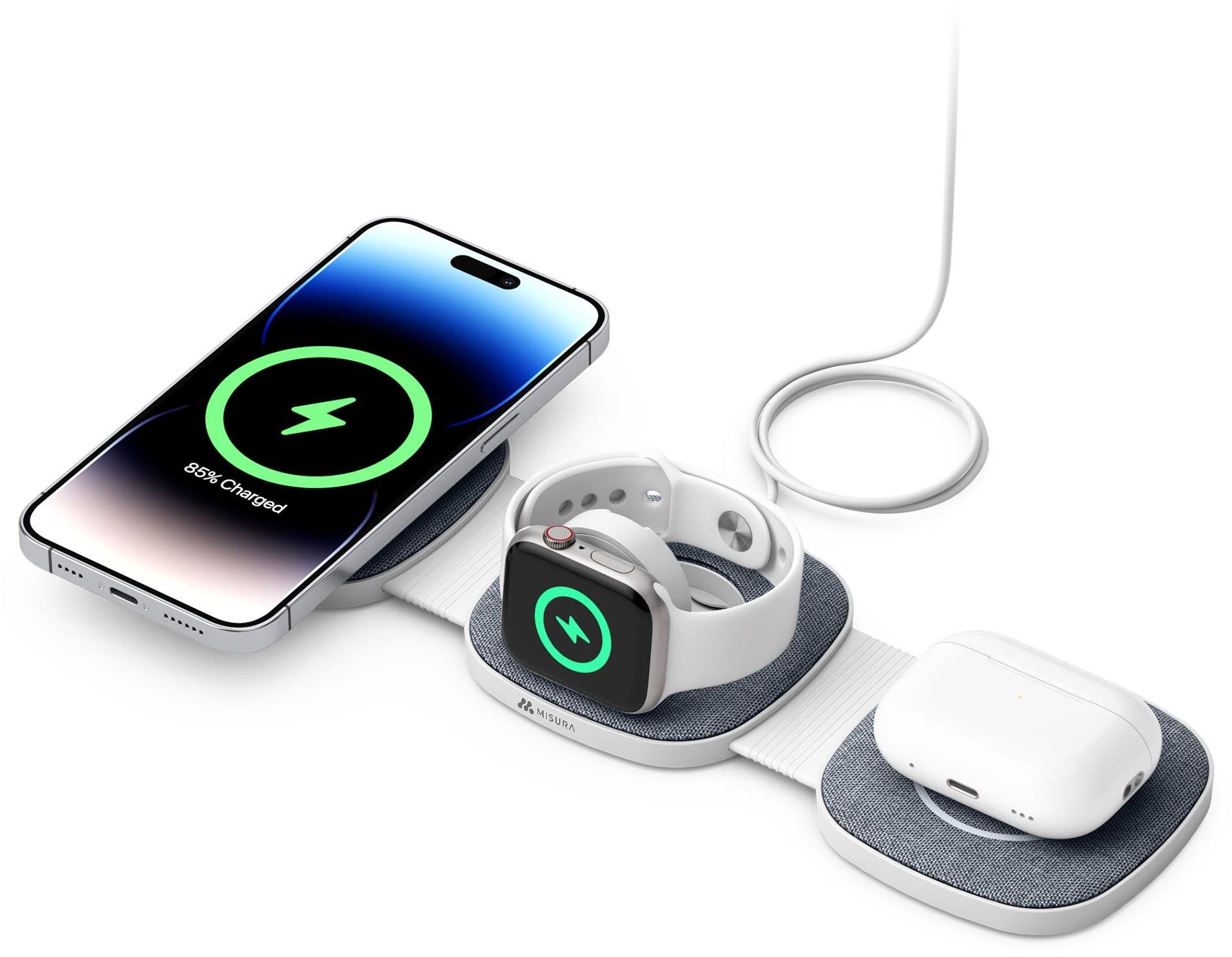 MISURA MH06 GRAY MagSafe bezdrôtová nabíjačka