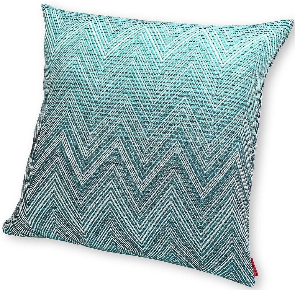 Missoni dekoračný vankúš Timmy, tyrkysový Vankúš