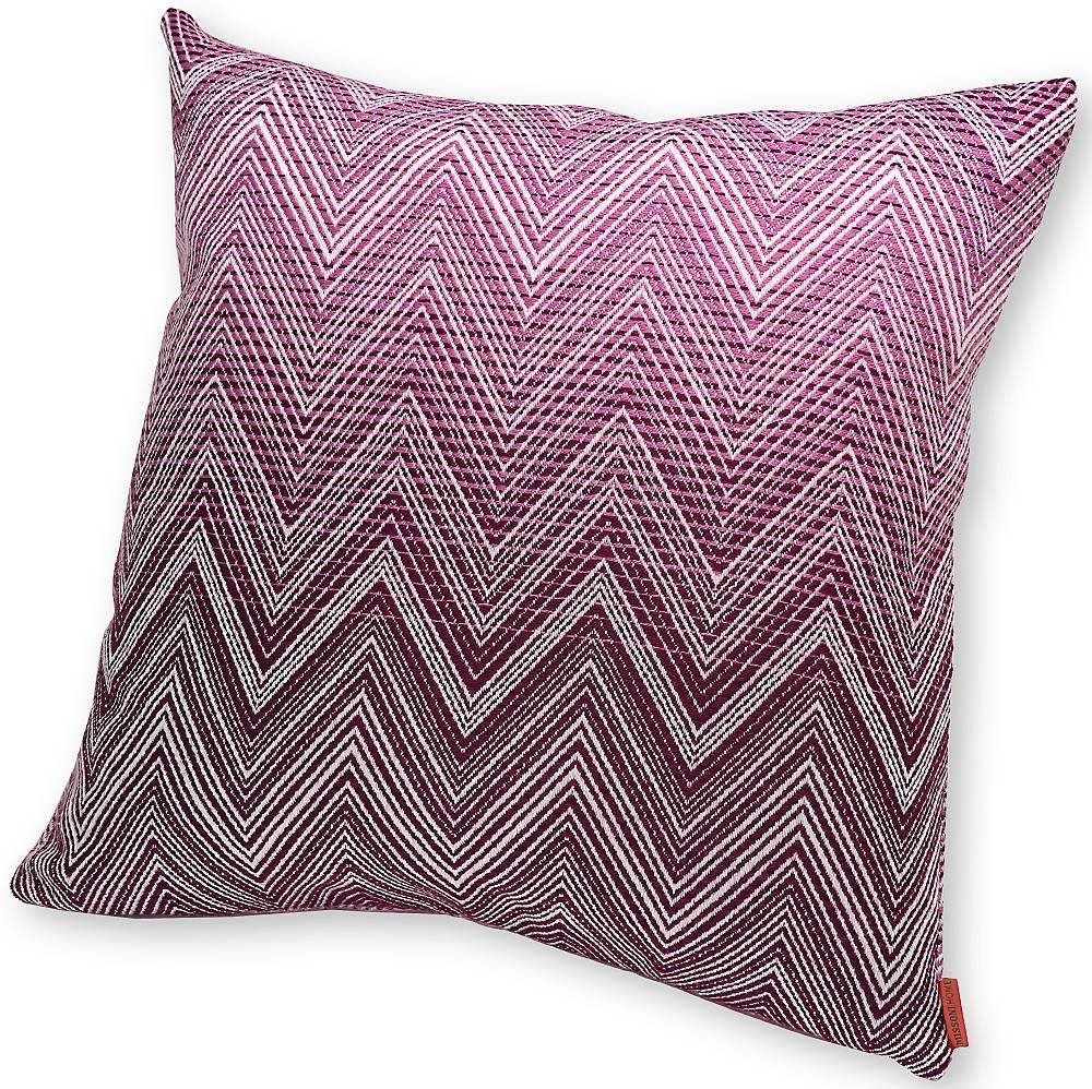 Missoni dekorační polštář Timmy, fialová Polštář