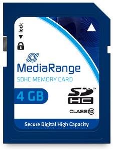 MEDIARANGE SDHC 4Go Class 10 Carte SD