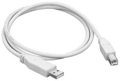 OEM USB 2.0 interface 1.8 m AB - white Data Cable