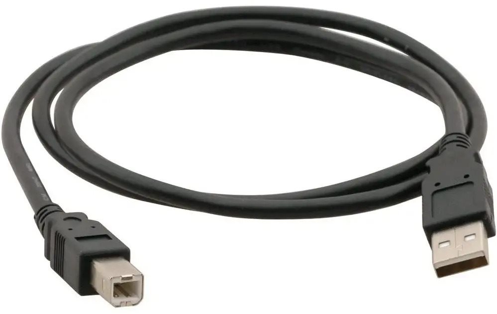 OEM USB 2.0 Connector 1.8m AB Black Data Cable