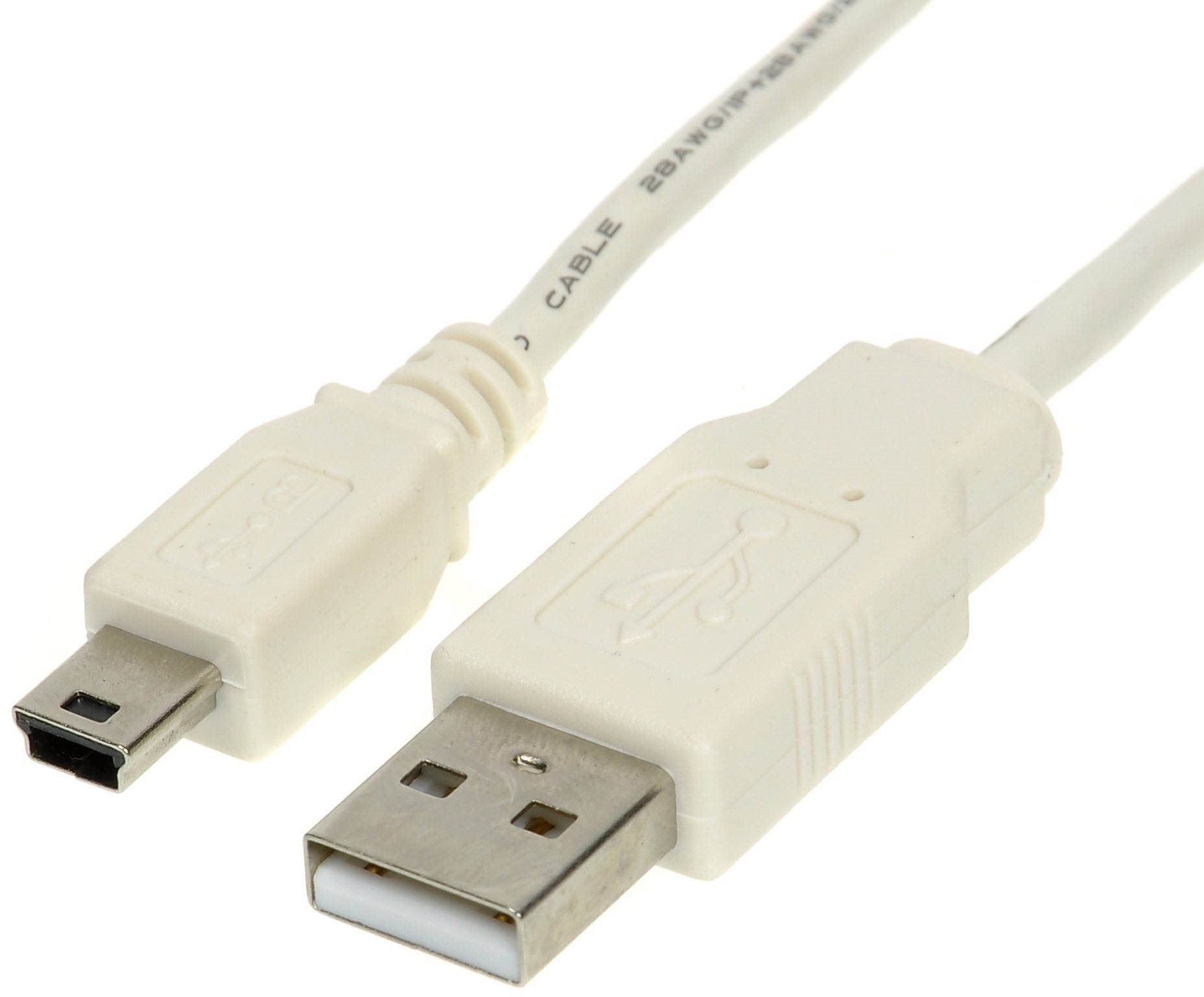 OEM USB A-MINI 5-pin, 1.8m Data Cable