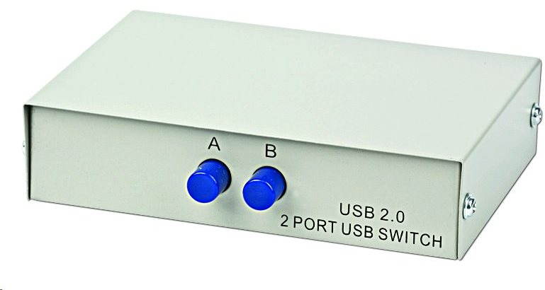 Dataswitch 2:1 USB manuell DSU-21 Switch
