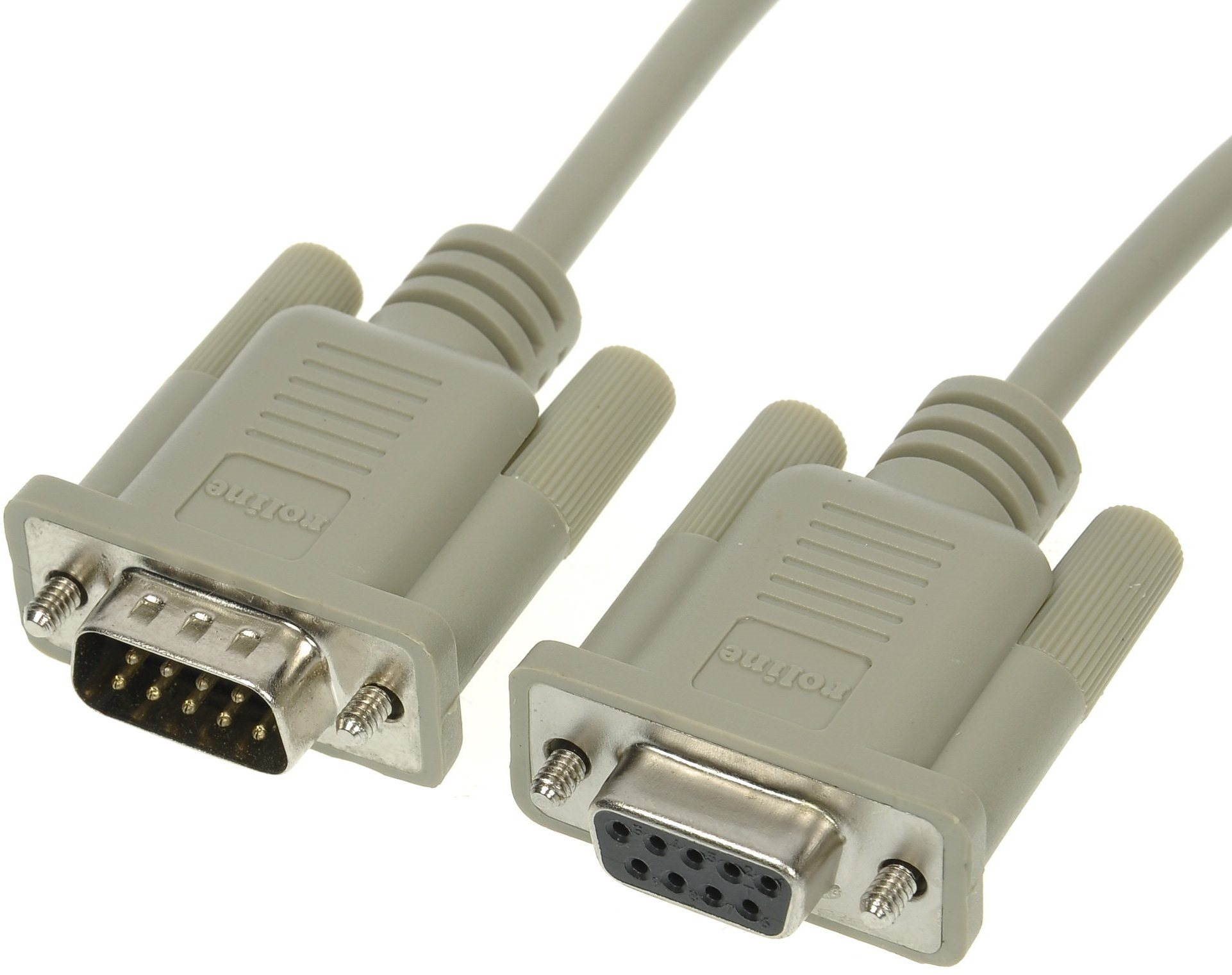 ROLINE Cable extension for mouse - serial COM port (RS232) 1.8m...