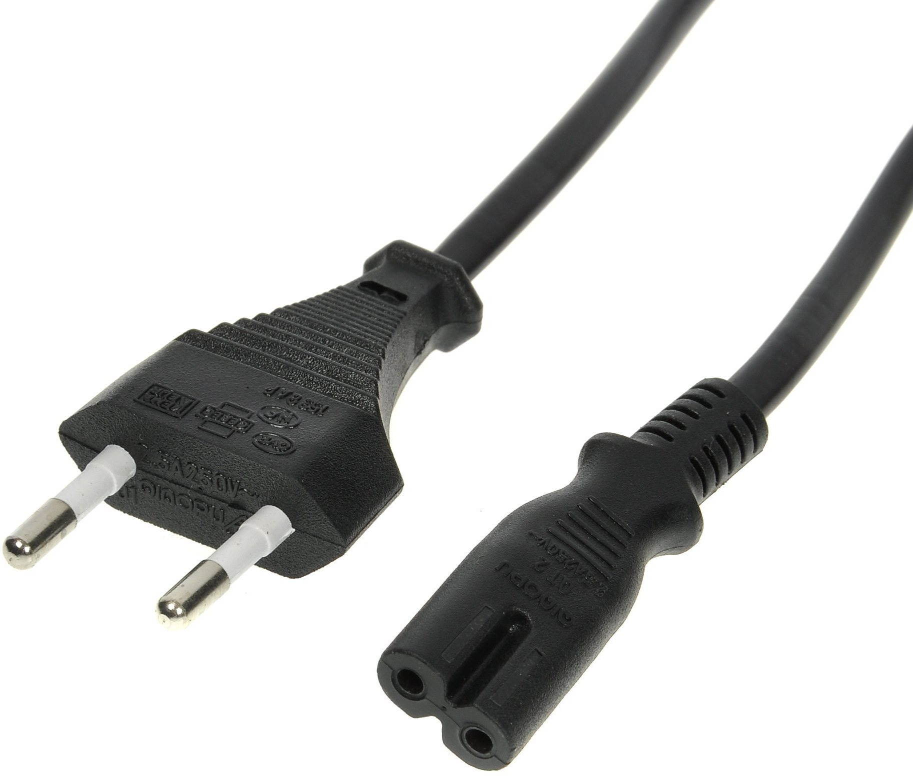 PremiumCord tápkábel 5m - 230V Tápkábel