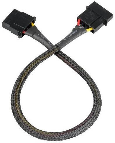 AKASA 4pin Molex PSU Cable Extension Power Cable