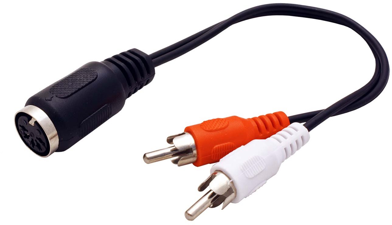 OEM Kábel audio DIN 5pin (F)
