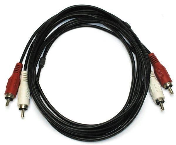 OEM 2x cinch, prepojovací, 2.5 m Audio kábel