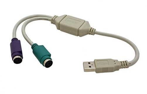 OEM USB --> 2x PS/2 Adapter