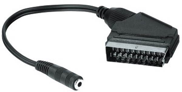 Hama SCART Audio schwarz Adapter