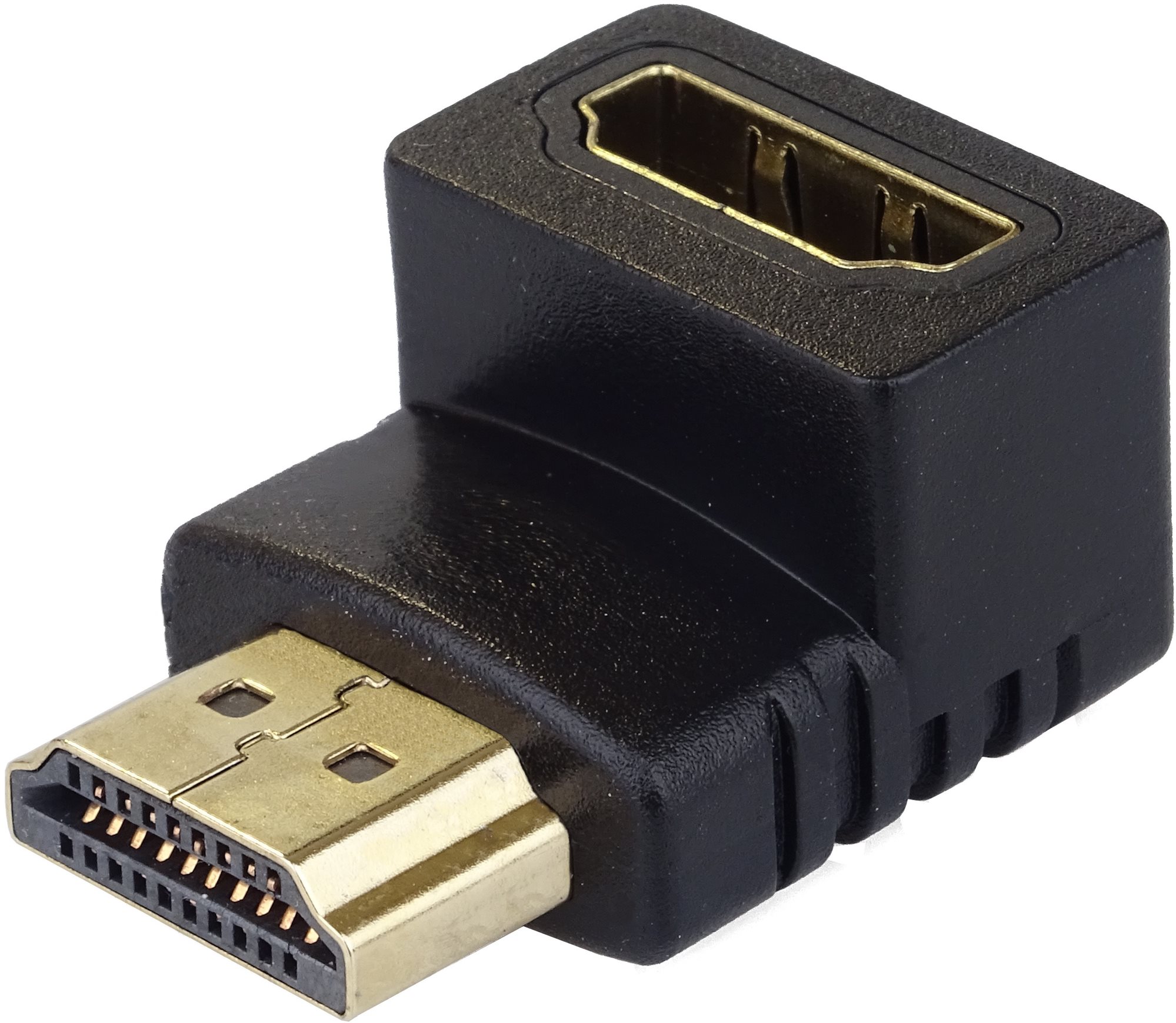 PremiumCord HDMI M --> HDMI F, podpora 1080p HDTV - zahnutá Redukcia