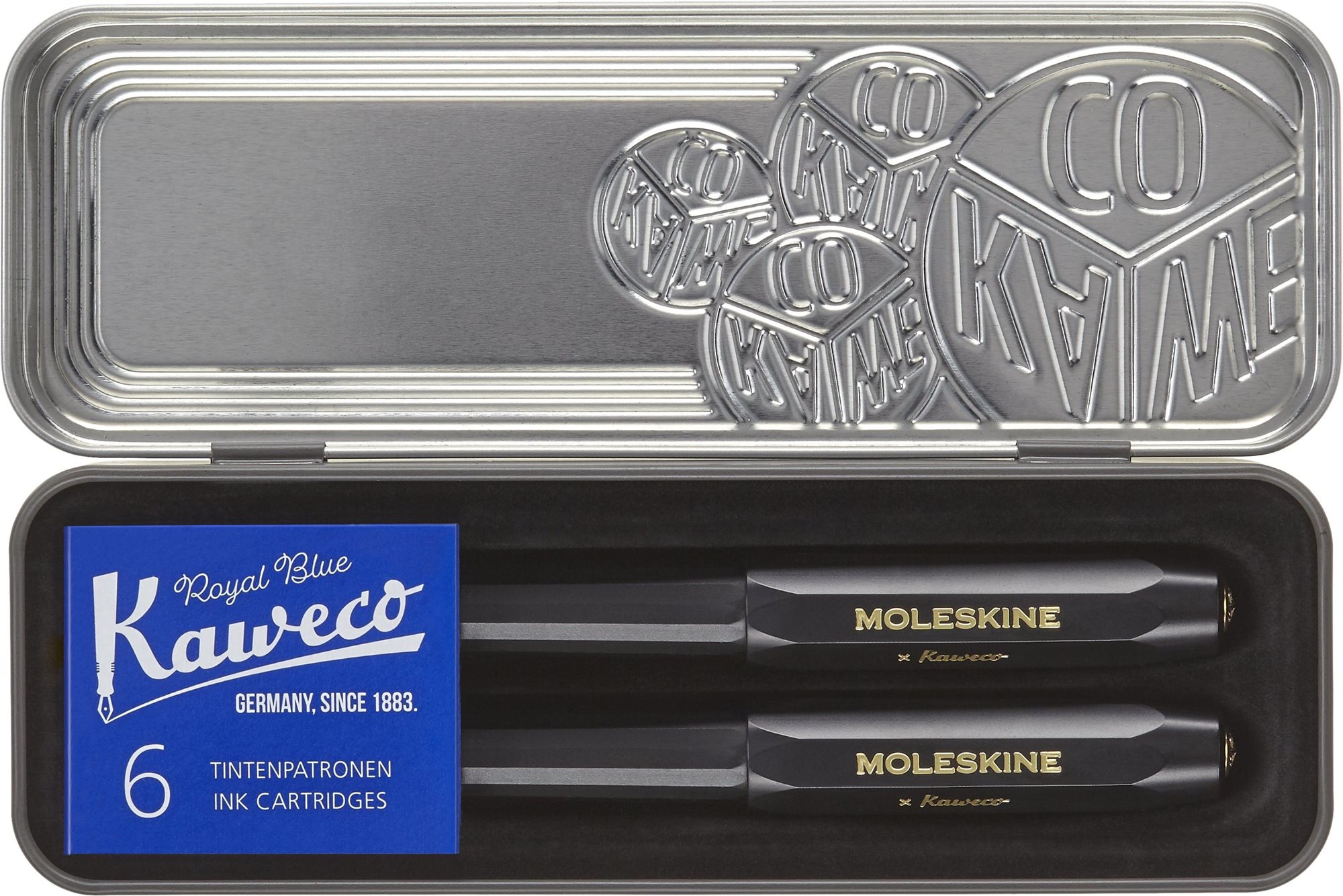 MOLESKINE Kaweco, szett, M - fekete Töltőtoll