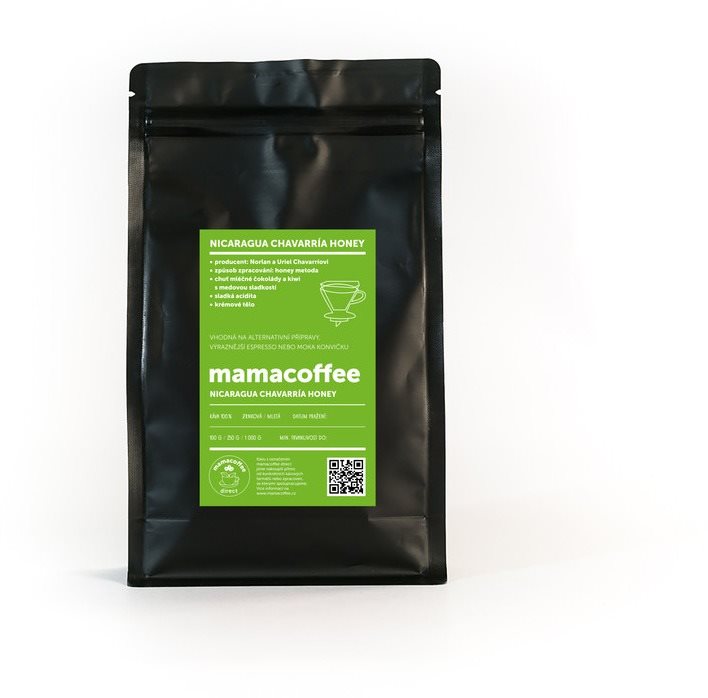 mamacoffee Nicaragua Chavarría Honey 250 g Káva