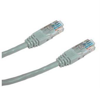 Datacom, CAT6, UTP, 0.25m grey Ethernet Cable