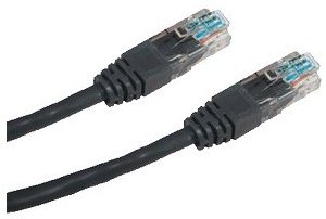 Datacom, CAT6, UTP, 0.5m, black Ethernet Cable