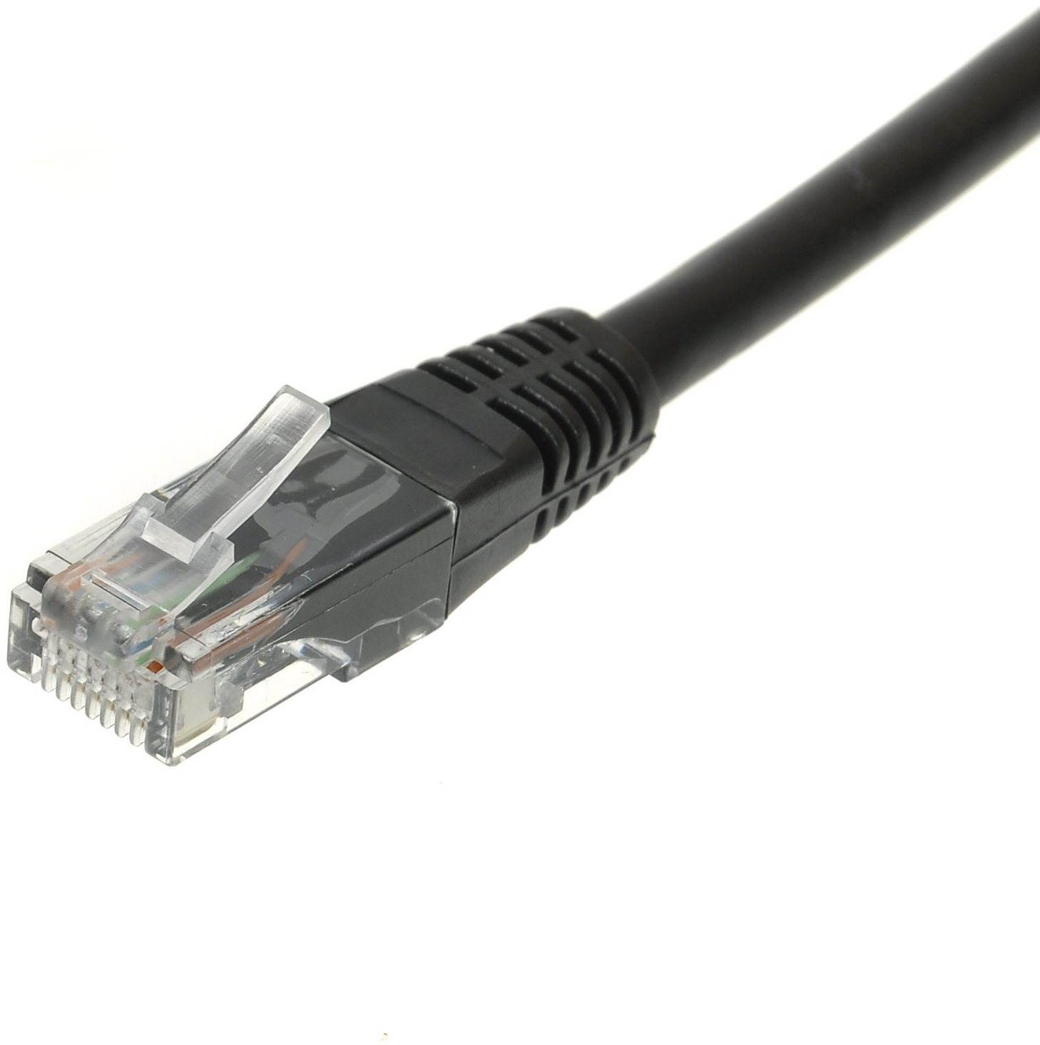 Datacom CAT6, UTP, 2m, fekete Hálózati kábel